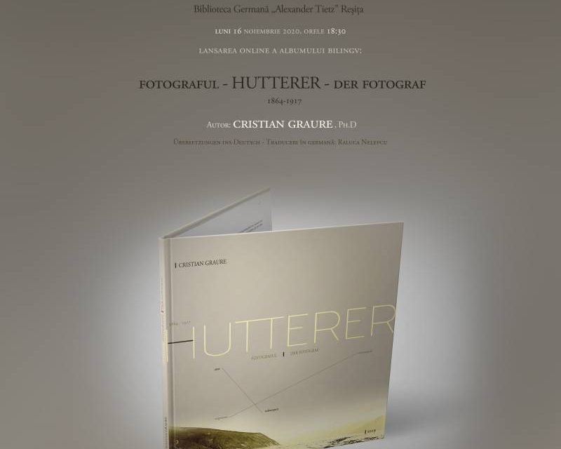 Lansarea catalogului Cristian Graure: HUTTERER: Fotograful = der Fotograf