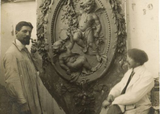 Frederic Storck în atelier