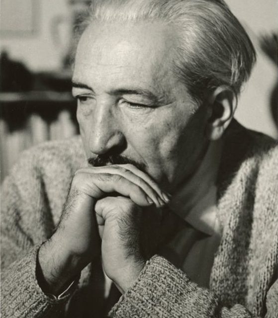 Pictorul Iosif Bene, fotografie de Clara Spitzer