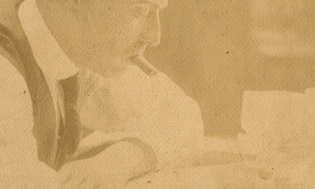 Iosif Iser la masa de lucru