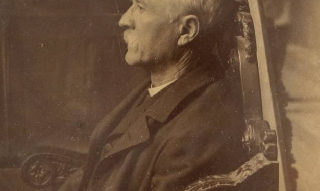Ultima fotografie a pictorului Nicolae Grigorescu, 1906