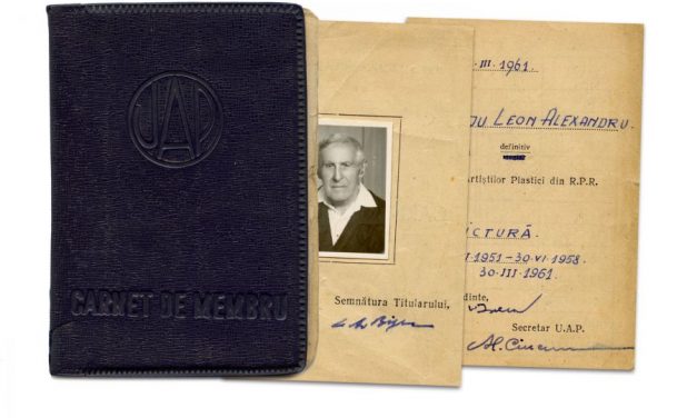 Biju Leon Alexandru, carnet de membru UAP, 1961