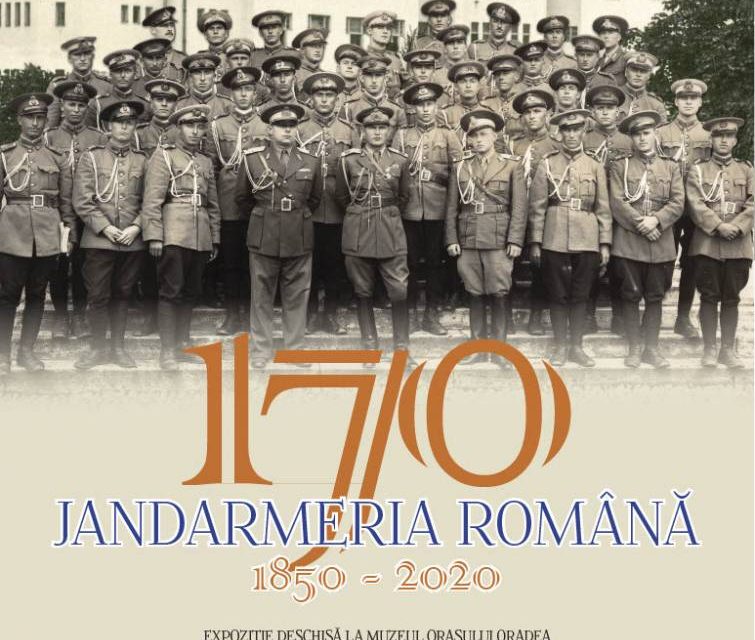 Expoziția „Jandarmeria Română 1850 – 2020”  la Muzeul Orașului Oradea – Complex Cultural