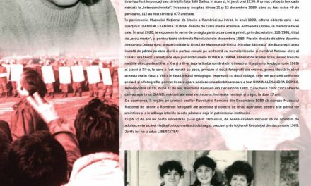 Exponatul lunii decembrie „Diana, eroina de la Sala Dalles” la Muzeul Național de Istorie a României