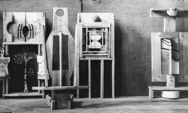 Ion Stendl, Teodora Moisescu Stendl, Radu Dragomirescu și Radu Stoica, „Cele patru elemente”, Biennale de Paris, 1969