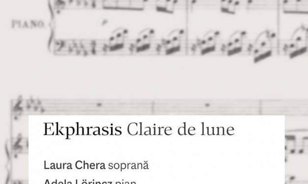 Ekphrasis. Claire de lune,performance ce îmbină muzica, desenul și pictura, cu desfăsurare live-online