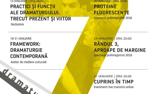 Focus: dramaturgie contemporană la Reactor