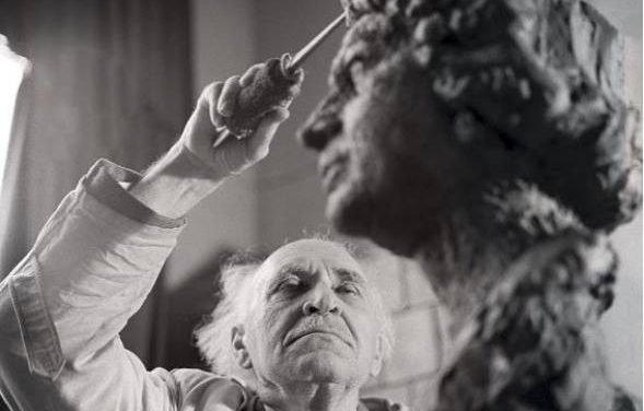 Oscar Han în atelier
