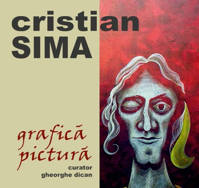 Expoziția de grafică și pictură a artistului plastic Cristian Sima la Galeria „ARTIS” a Muzeului Județean Olt