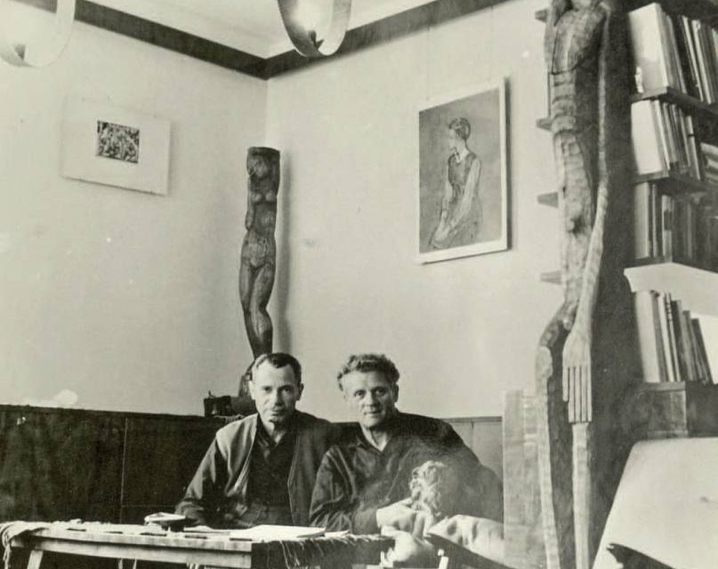 Vida Gheza și Paul Erdos la Baia Mare în 1963