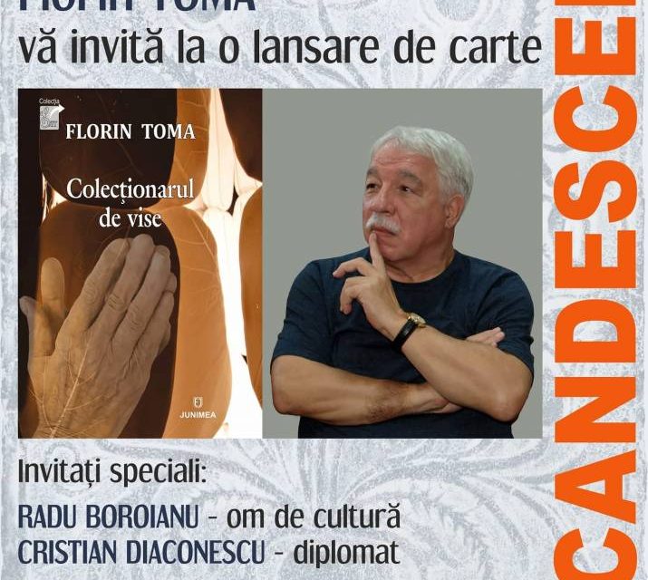 Florin Toma – lansarea cărții Colecţionarul de vise @ MTR