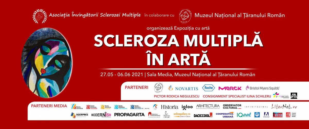 Scleroza Multiplă în artă. Expoziție cu lucrări realizate de pacienți @ Muzeul Național al Țăranului Român