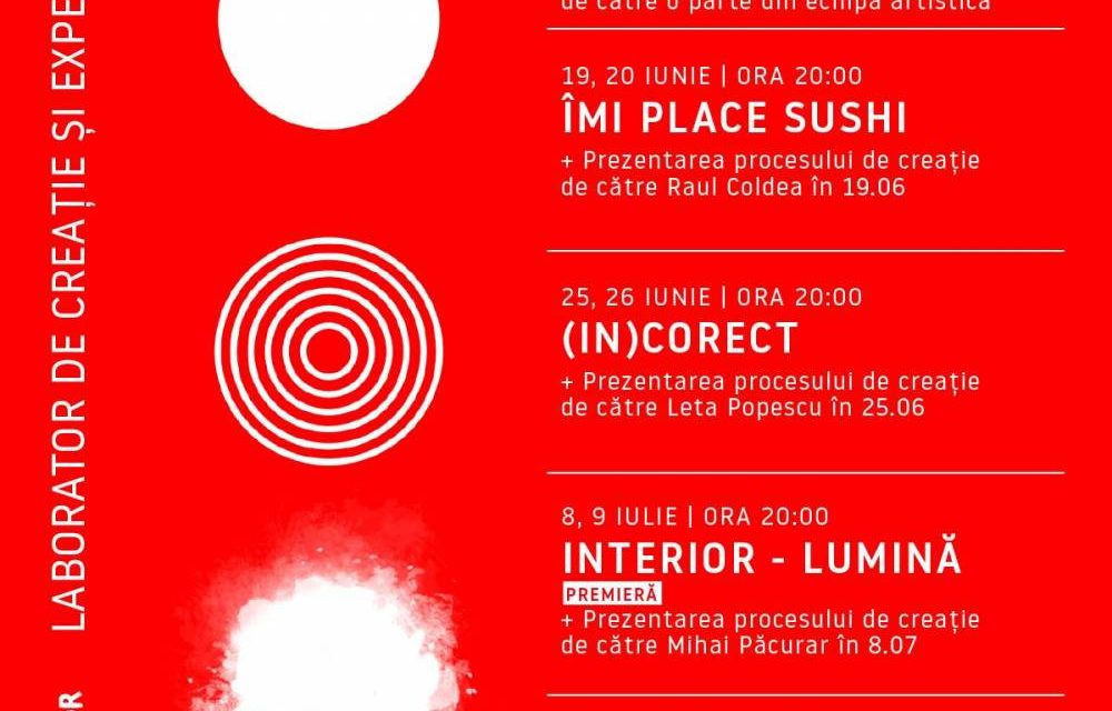 Începe Laborator de creație și experiment la Reactor
