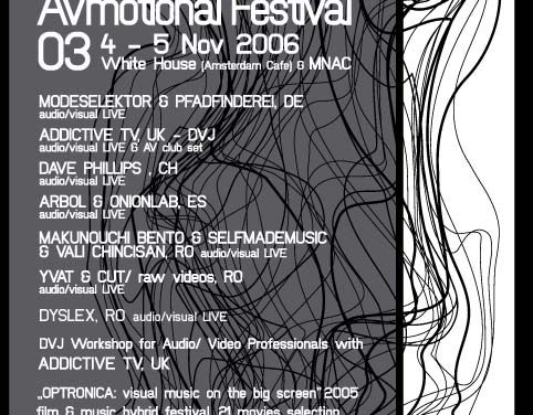 AVmotional 03 FESTIVALUL AUDIOVIZUAL @ White House + MNAC
