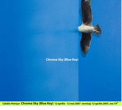 Catalin Petrisor “Chroma Sky (Blue Key)” @ Anaid Art Gallery din Bucuresti
