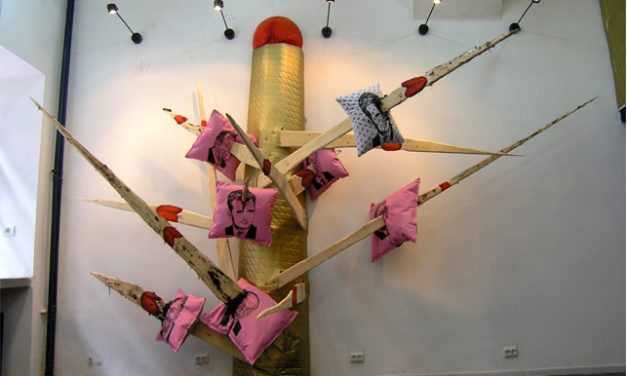 DUMITRU GORZO “MR. PRESIDENT IS A SEXUAL OBJECT”, instalatie  @ HT003 Gallery, București