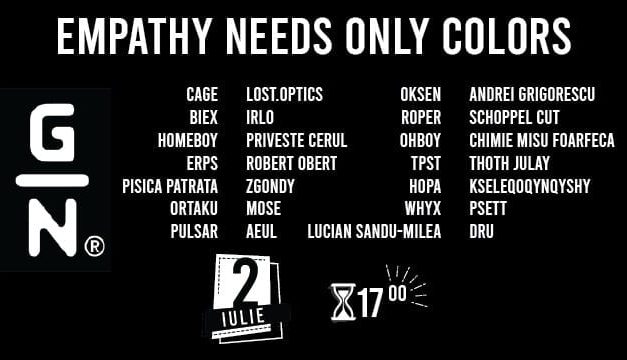 Empathy needs only colors @ Galeria Neagră, București