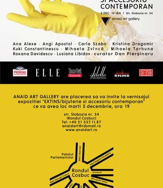 Extins / bijuterie şi accesoriu contemporan @ Anaid Art Gallery