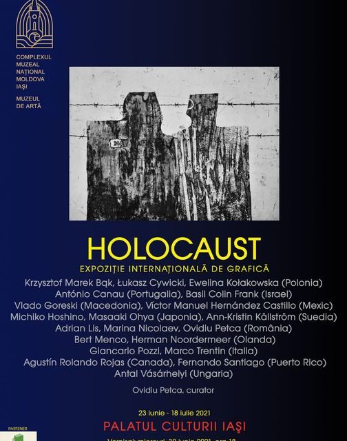 Expoziția internațională de grafică „Holocaust” @ Muzeul de Artă din cadrul Palatului Culturii Iași
