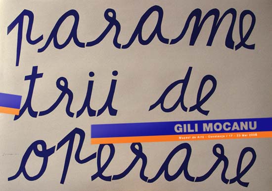 Gili Mocanu„Parametrii de operare” @ Muzeul de arta Constanta