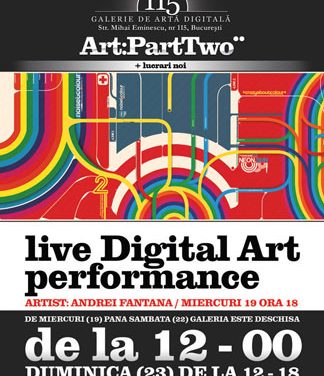 Live Digital Art Performance @ Galeria de Artă Digitală 115