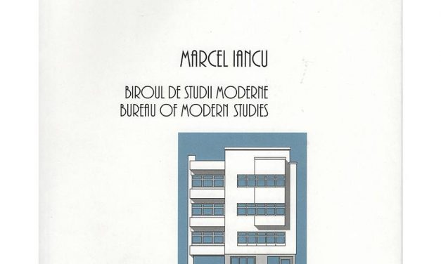 lansarea cartii bilingve Marcel Iancu- Biroul de Studii Moderne la Libraria Carturesti
