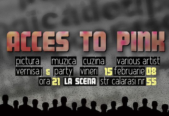 PICTURA & MUZICA / CUZINA & VARIOUS ARTIST @ LA SCENA, București