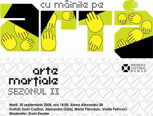 Arte Martiale: Cu mainile pe arte: Colectii si colectionari de arta contemporana @ Institutul Cultural Roma