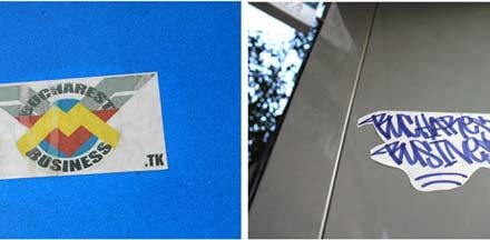 Prezentarea proiectului de carte Romanian Stencil Archive 2003 – 2005 @ Galeria Noua