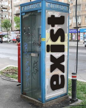 Invitatie/Invitation/Cabina Telefonica-EXIST/focAR/Urban Traces