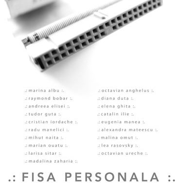 foto-instalația „FISA PERSONALă” expun studenți din anul I, II si III ai UNA București, sectia foto-video @ HT003 gallery