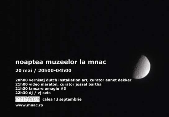 Noaptea Muzeelor la MNAC
