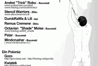 Sticky Situation 1.0 – Expoziție de artă urbană @ Galeria de Arta Contemporana de pe strada Tribunei din Sibiu
