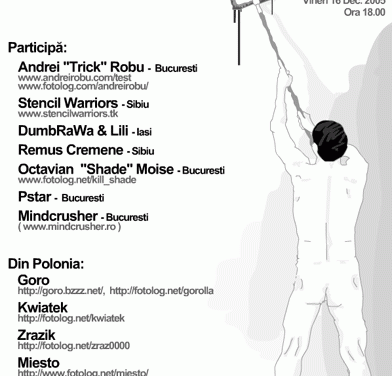Sticky Situation 1.0 – Expoziție de artă urbană @ Galeria de Arta Contemporana de pe strada Tribunei din Sibiu