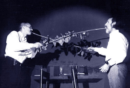 Imre Bukta - Károly Elekes, Fără titlu, Festivalul de performance, Zona - Europa de Est, 1996