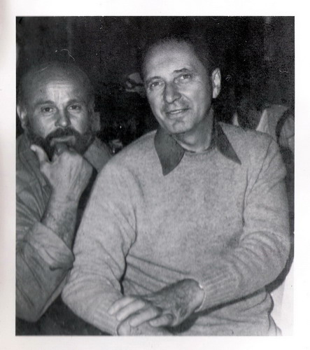 Mircea Deac și George Apostu în tabăra de la Măgura 1970