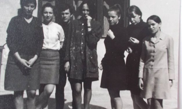 Margareta Nemeș, Elena Minodora Tulcan, Gheorghe Crăciun, Eugenia Pop, Marta Jakobovits, Arina Ailincăi, Crăciun Judit în 1966