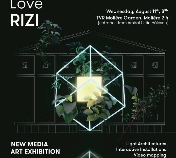 One Night Gallery Love RIZI @ TVR Molière Gardens | itinerant exhibition | Bucharest