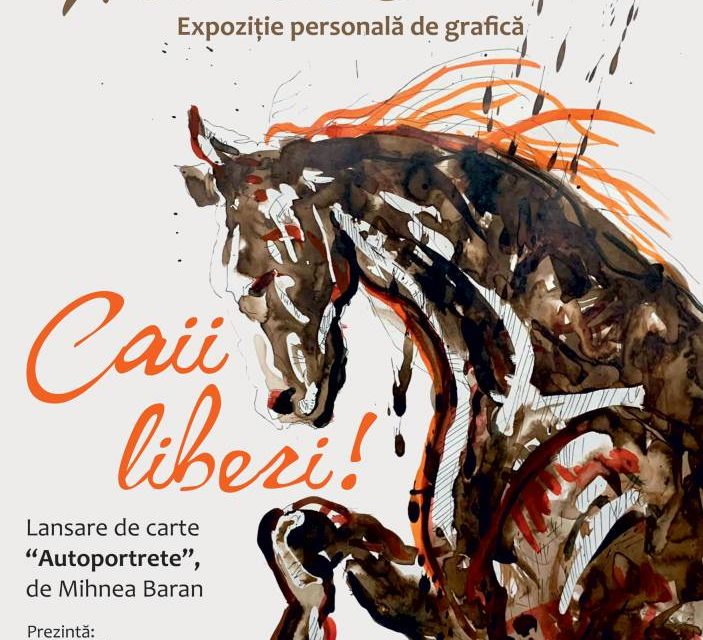 două expoziții personale ale artistului Mihnea Baran: expoziție de fotografie „Nihil sine Deo”, expoziție de grafică, „Caii liberi” @ Galeriile Frunzetti din Bacău