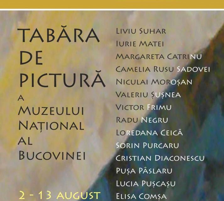 Tabăra de pictură a Muzeului Național al Bucovinei, ediția a IX-a