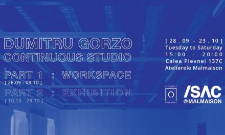 Dumitru Gorzo „Continuous Studio / Workspace & exhibition” @ /SAC, MALMAISON, București