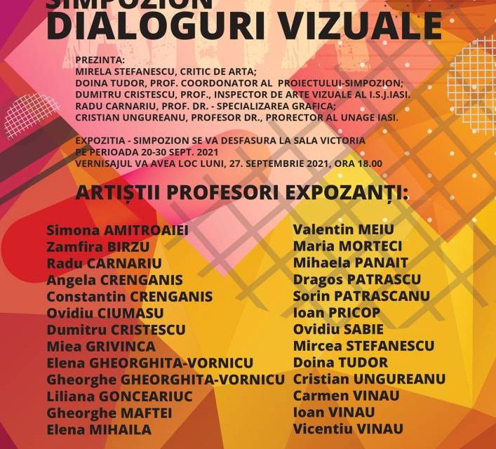 Expoziție SIMPOZION DIALOGURI VIZUALE @ Galeria de Artă „VICTORIA”, iași