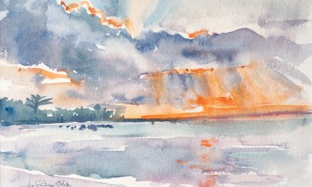 Artista Ligia Podorean-Ekström prezintă expoziția „Spiritualizarea acuarelei” la Galeria ICR Stockholm