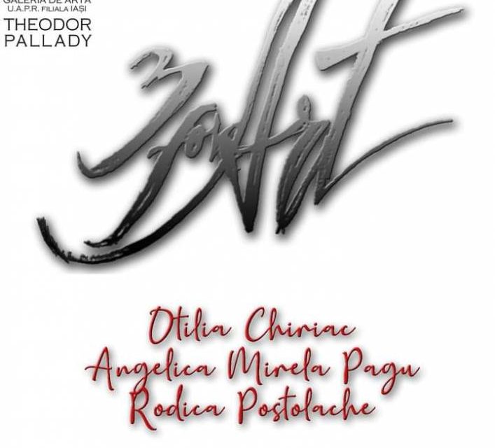 Expoziția „3 for Art” – Otilia Chiriac, Angelica Mirela Pagu, Rodica Postolache @ Galeria de artă „Th. Pallady”, Iași