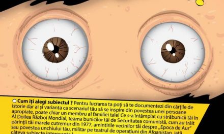 Concurs național de benzi desenate pentru tineri 12-17 ani