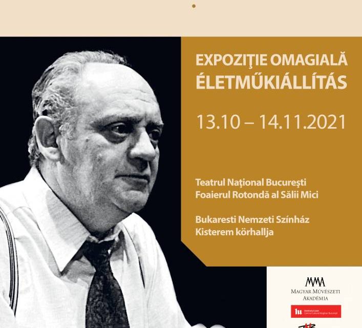 Expoziție omagială Harag György la Teatrul Național București