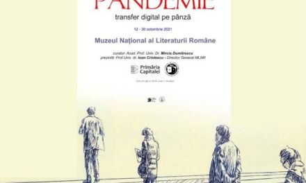 Expoziția „Jurnal de pandemie. Transfer digital pe pânză” a artistului Florin Stoiciu @ Muzeul Național al Literaturii Române