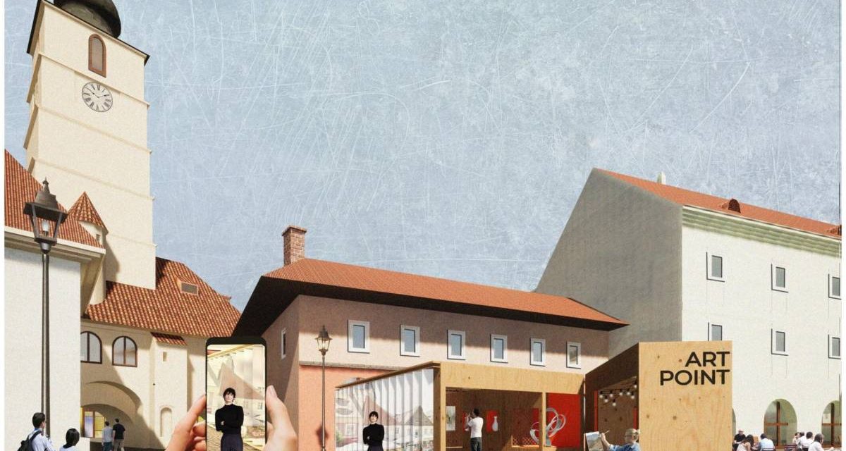 Conceptul unei noi galerii de artă din centrul istoric al Sibiului, selectat în urma Concursului de idei Art Point
