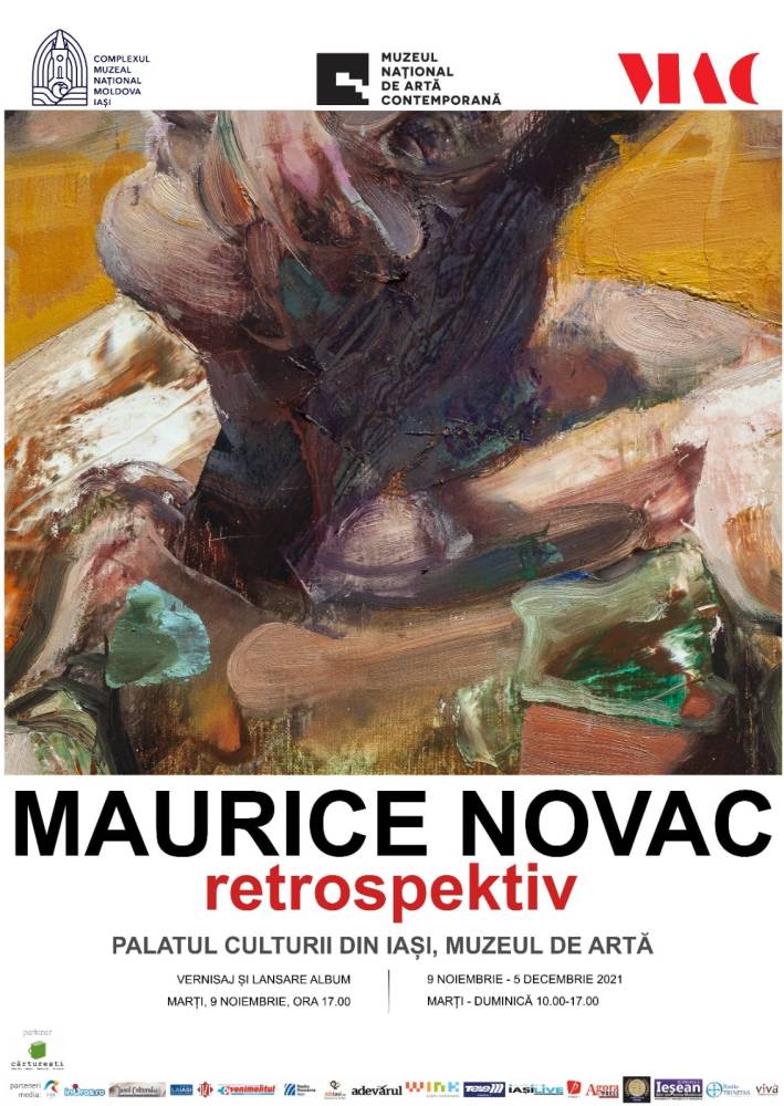 Expoziţia Maurice Novac „RETROSPEKTIV” @ Palatul Culturii din Iași – Complexul Muzeal Național „Moldova”