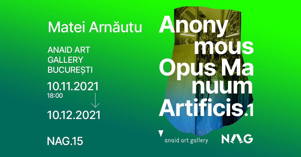 Matei Arnăutu „Anonymous opus manuum artificis” @ Anaid Art Gallery, București